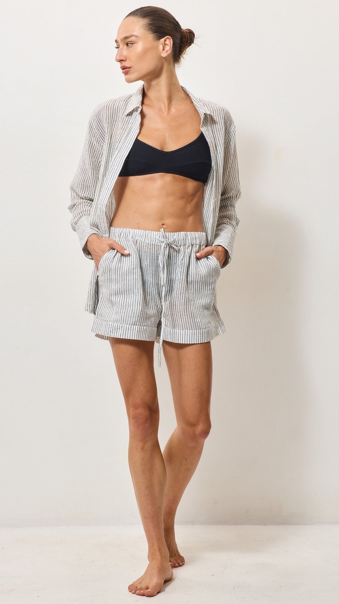 Cotton Shorts - Graphite