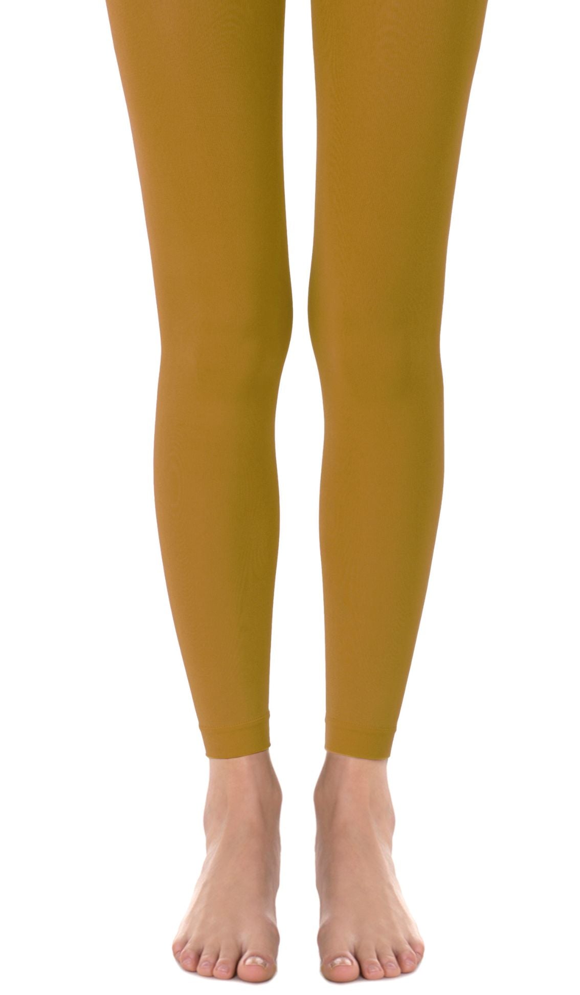 Tights - Opaque Footless - Mustard