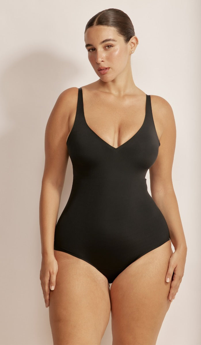 Black Shaping Bodysuit - LIGHT