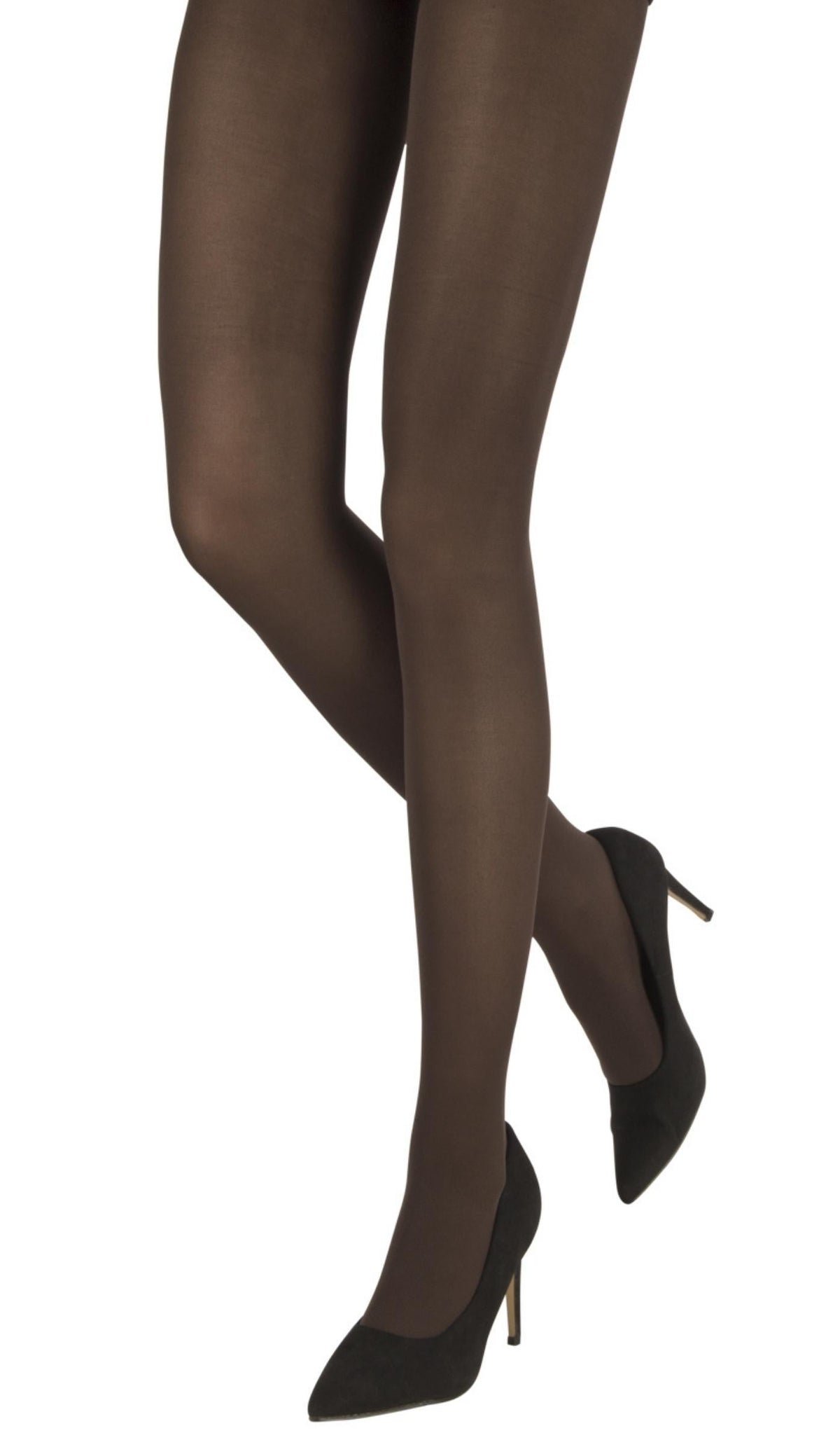 Basic Semi-Opaque Tights - Espresso