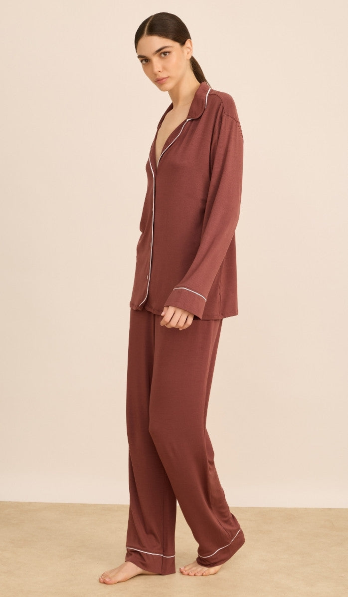 Modal Button-Up Set - Alexa Spicy Blush
