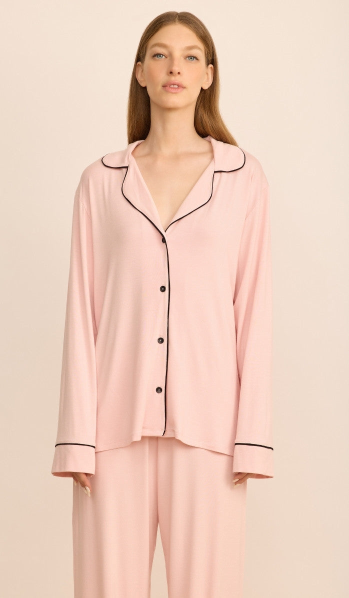 ALEXA Blush- Button down PJ Set