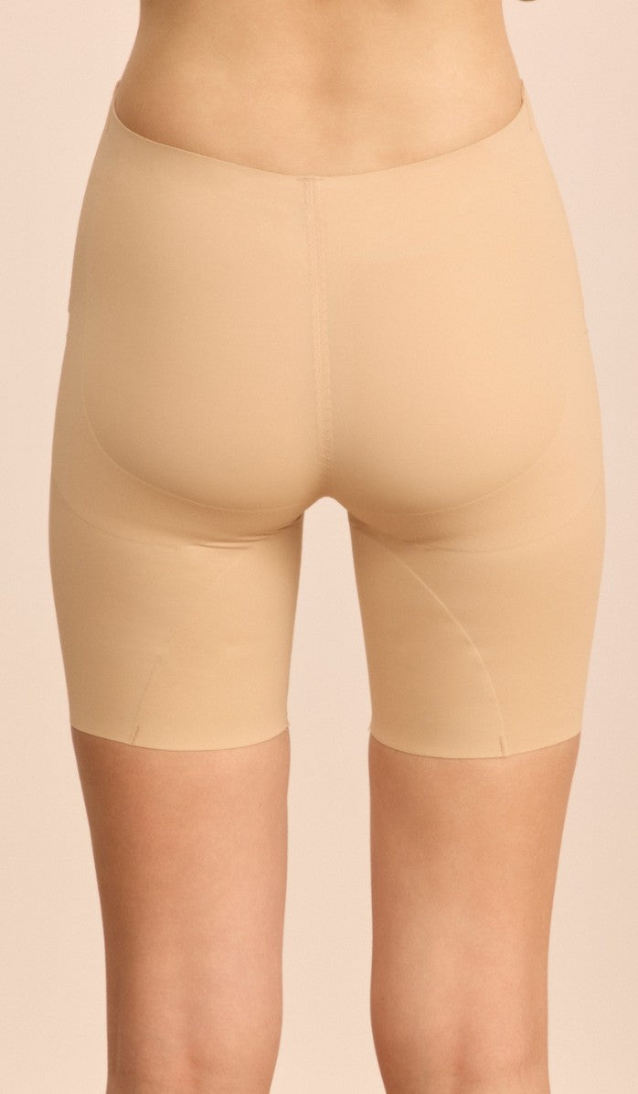 LOW-BACK SCULPTING SHORTS - POWDER