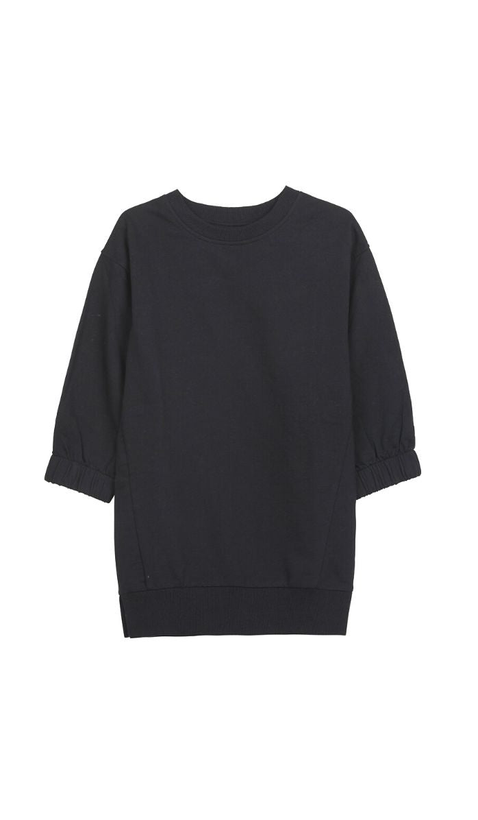 Girls' Sweatshirt Dress - Daffy - Black (3)