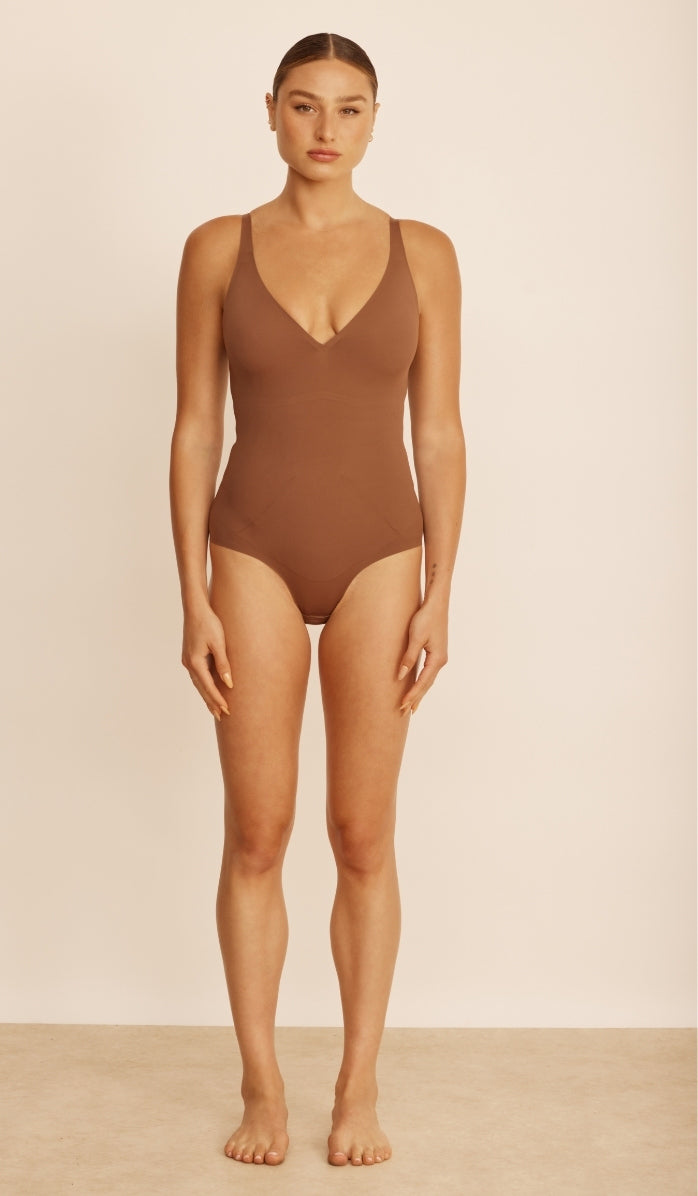 Sculpting Bodysuit - Chocolate