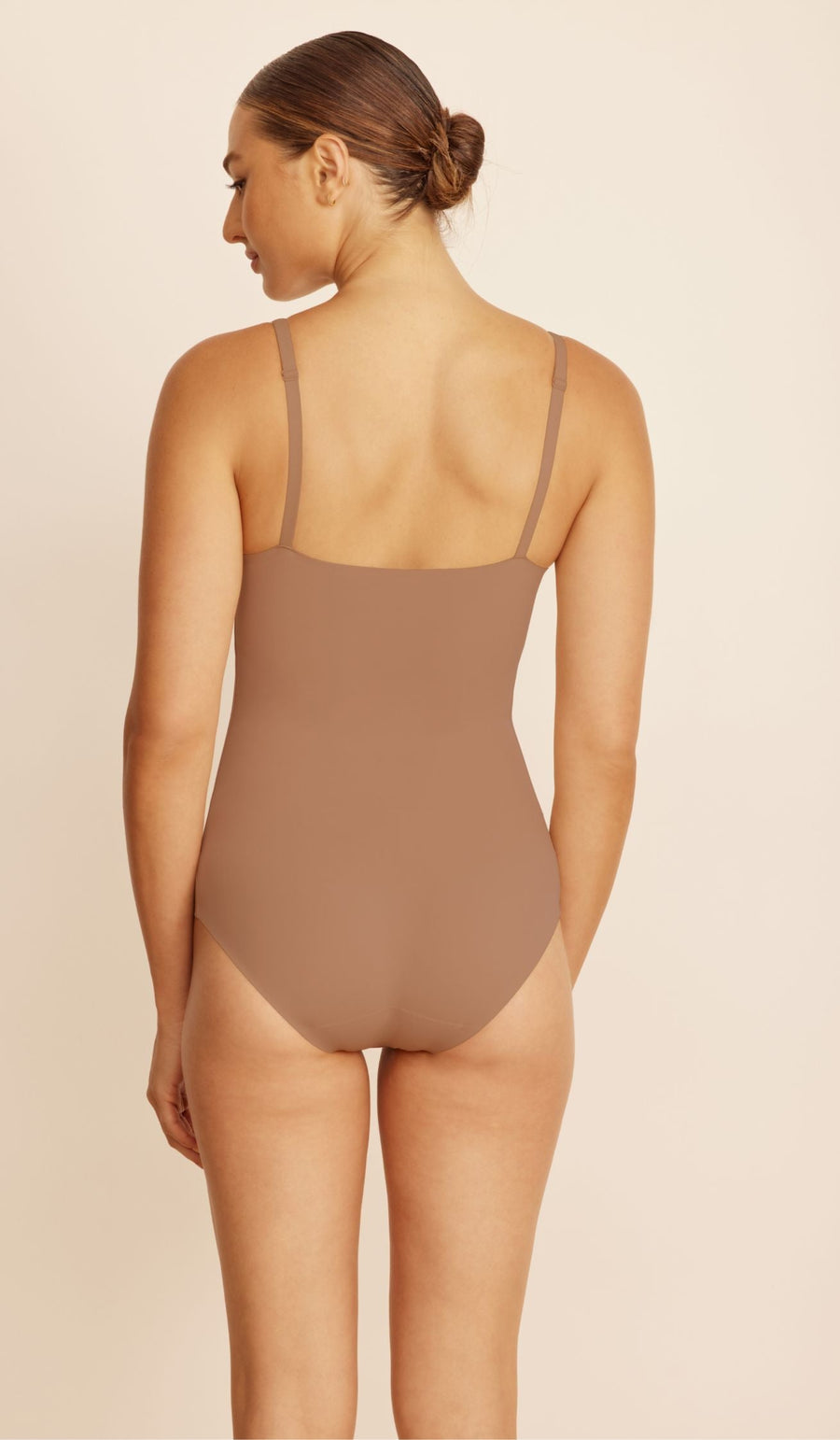 SCULPTING BODYSUIT - MOCCA