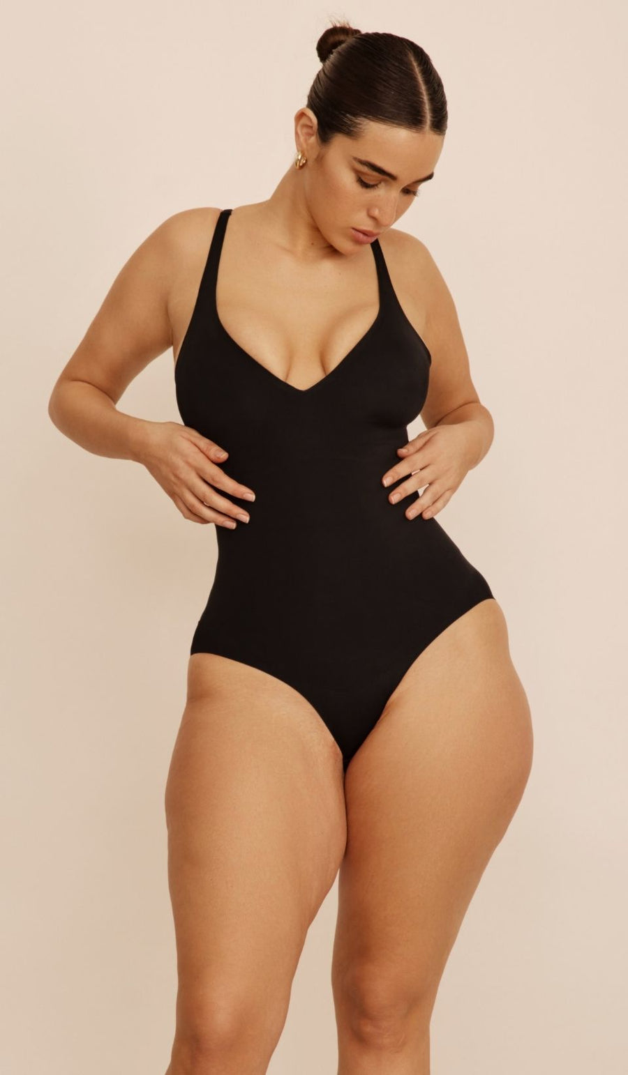 SCULPTING BODYSUIT - BLACK