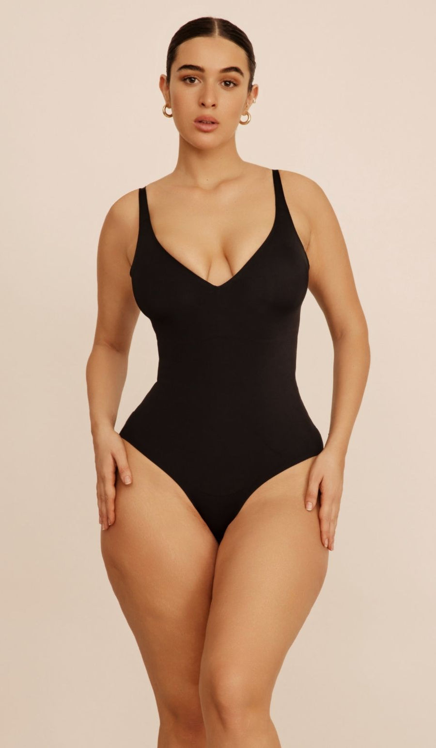 SCULPTING BODYSUIT - BLACK