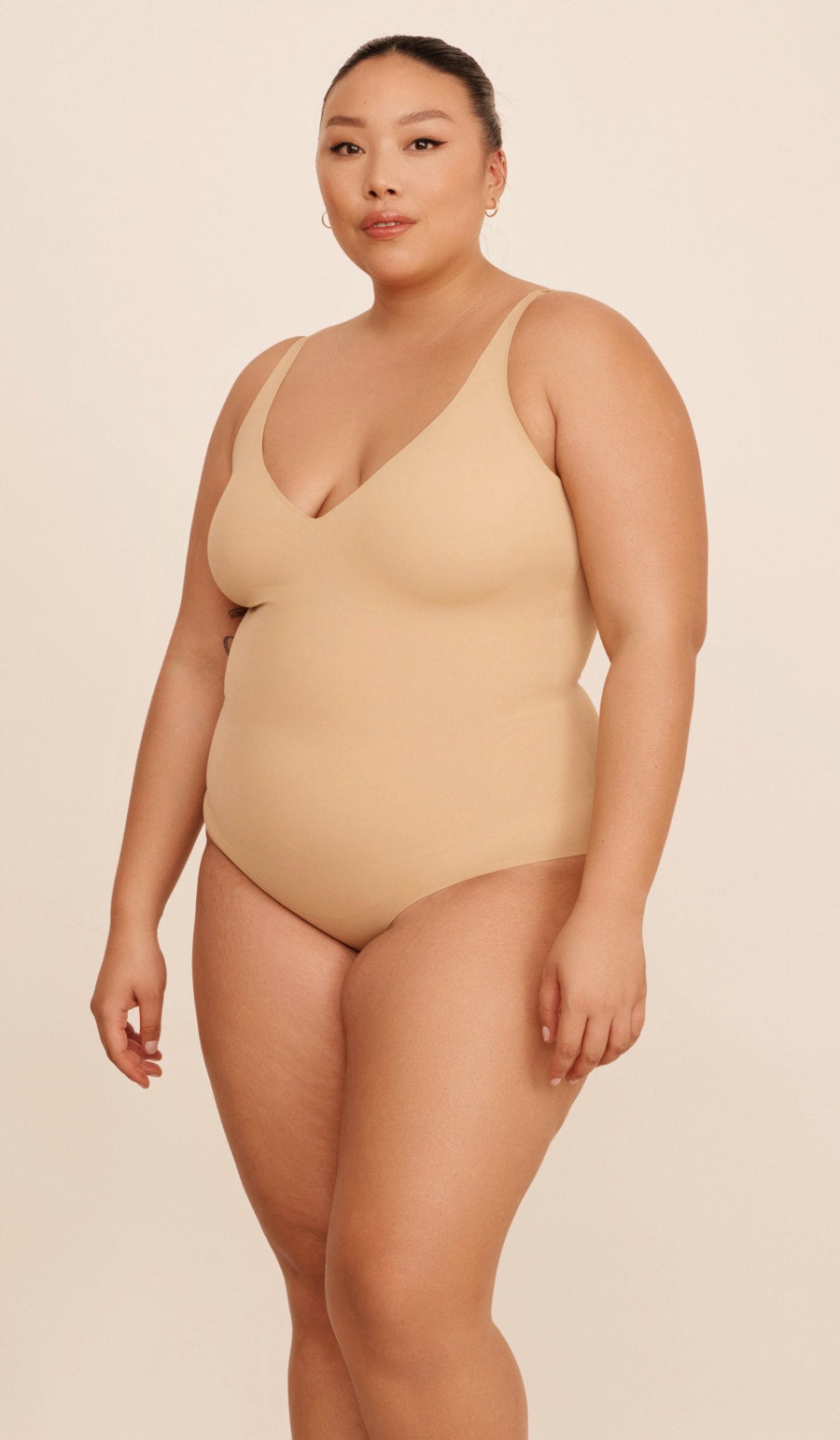 LIGHTWEIGHT BODYSUIT - Powder