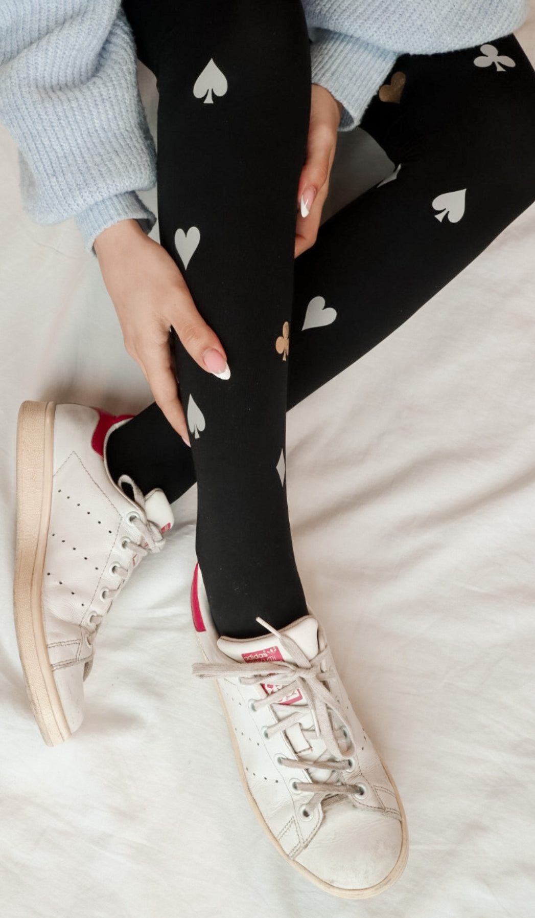 Women's Opaque Tights - Full House Black