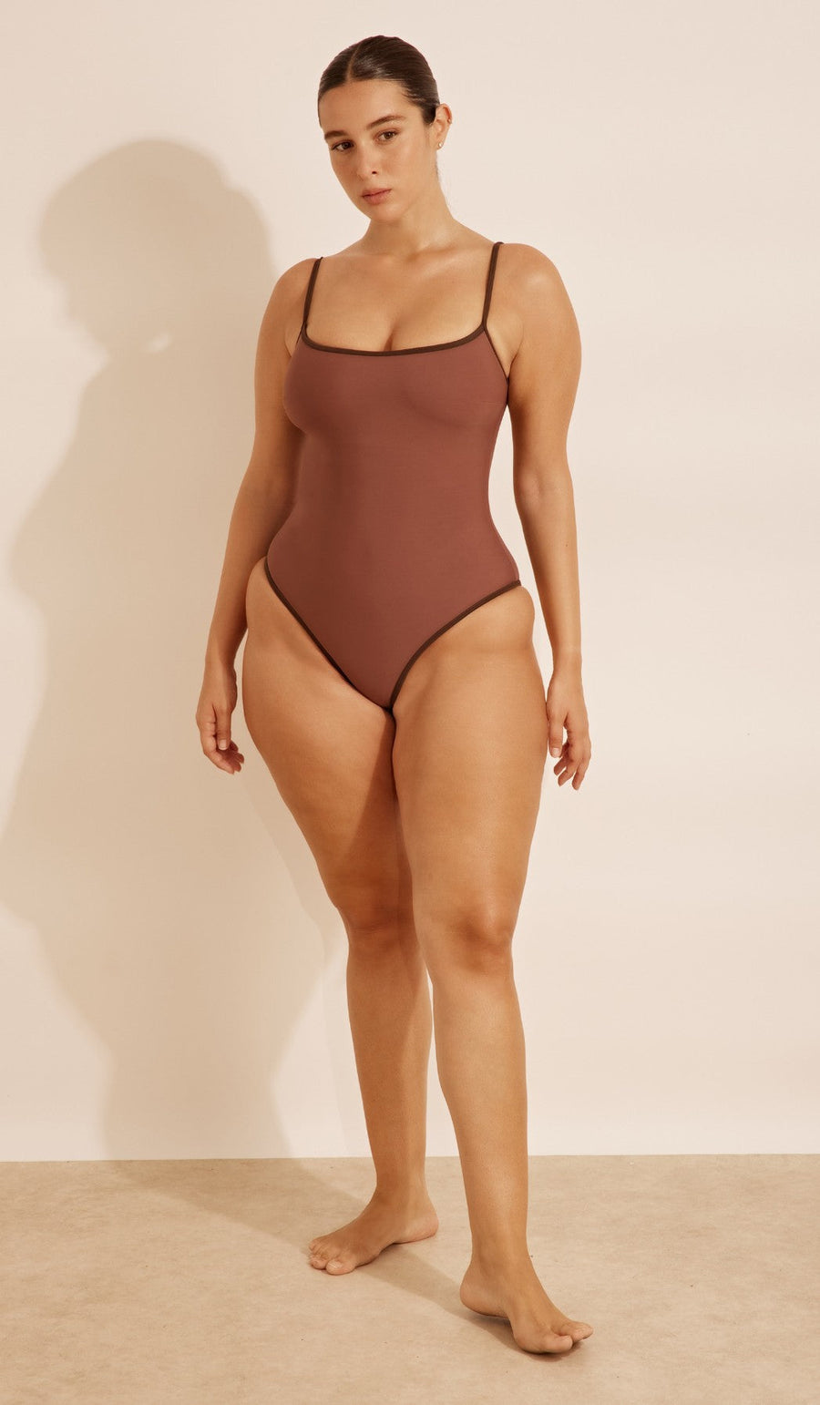 FRANKIE One Piece - Rosy Brown