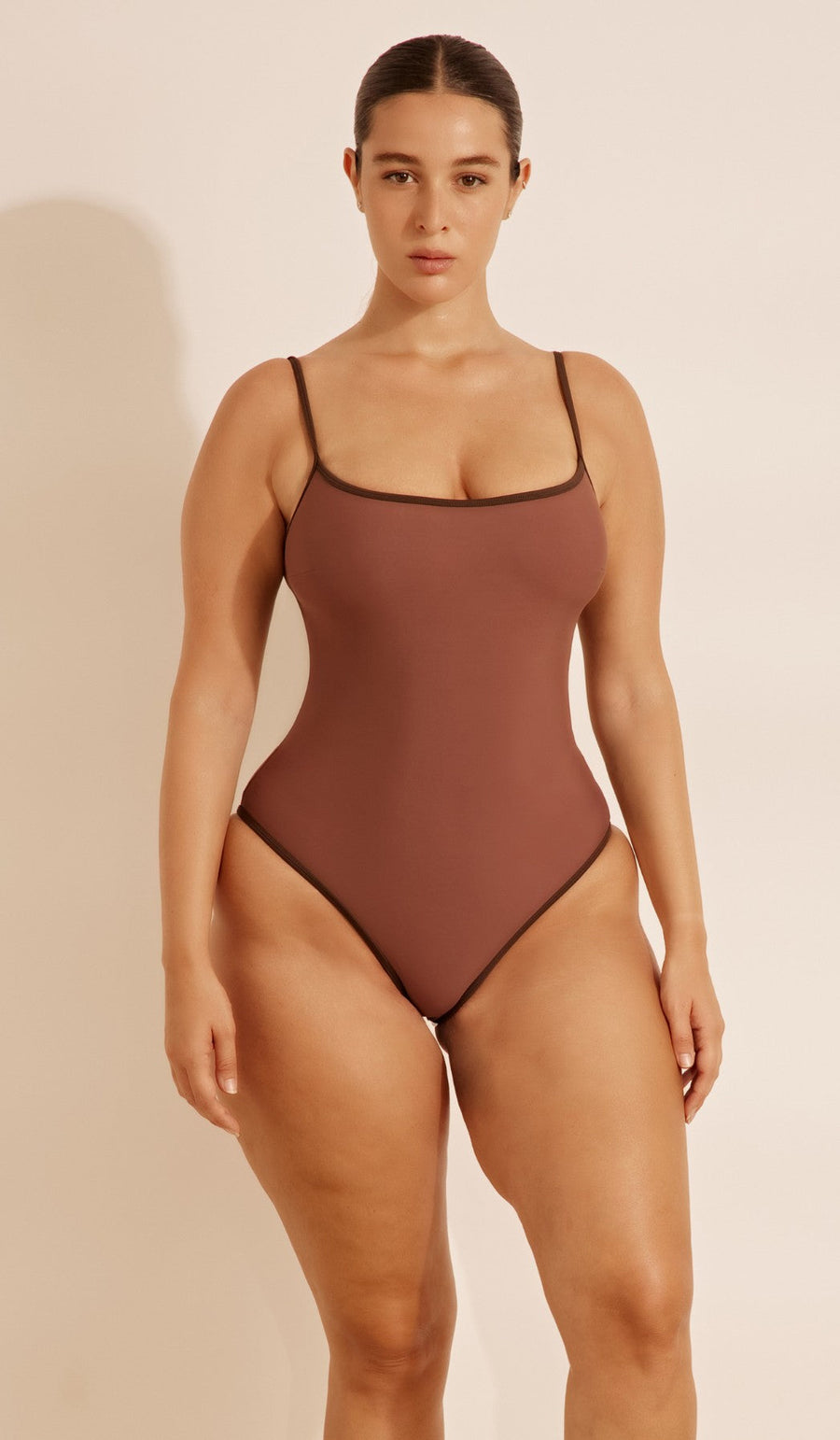 FRANKIE One Piece - Rosy Brown