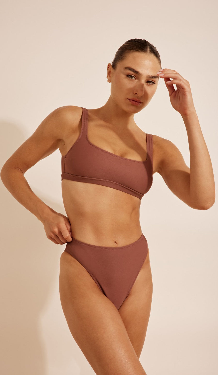 LUNA Top - Rosy Brown