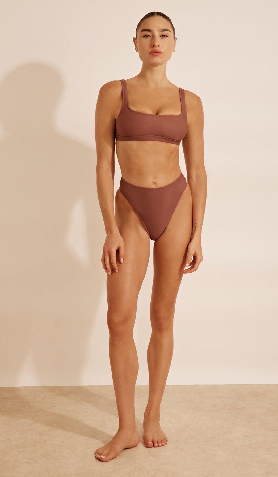 LUNA Bottom - Rosy Brown