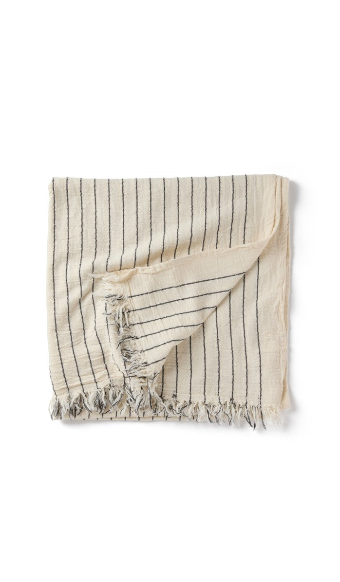 Linen Sarong - Thin Stripes