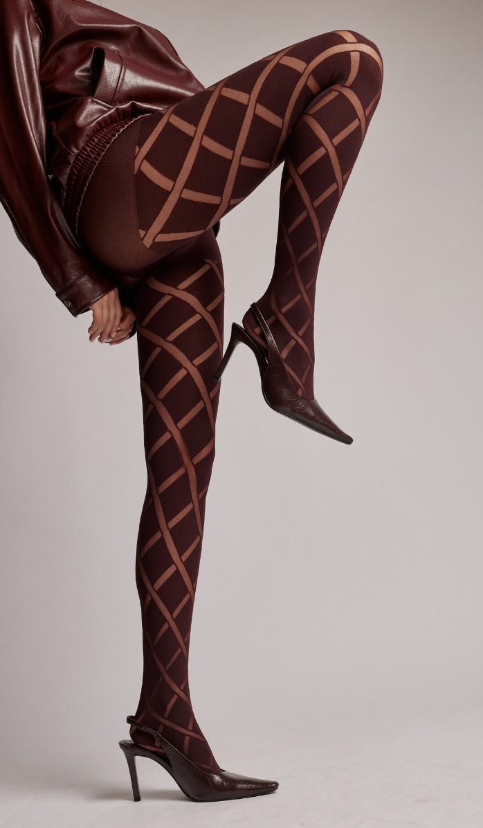 Diamond Tights - Wine