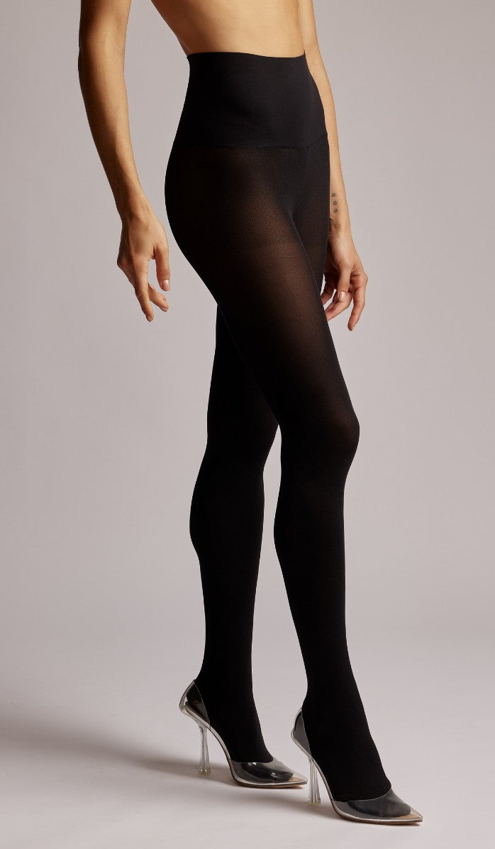 55 DENIER COMFORT TIGHTS - BLACK