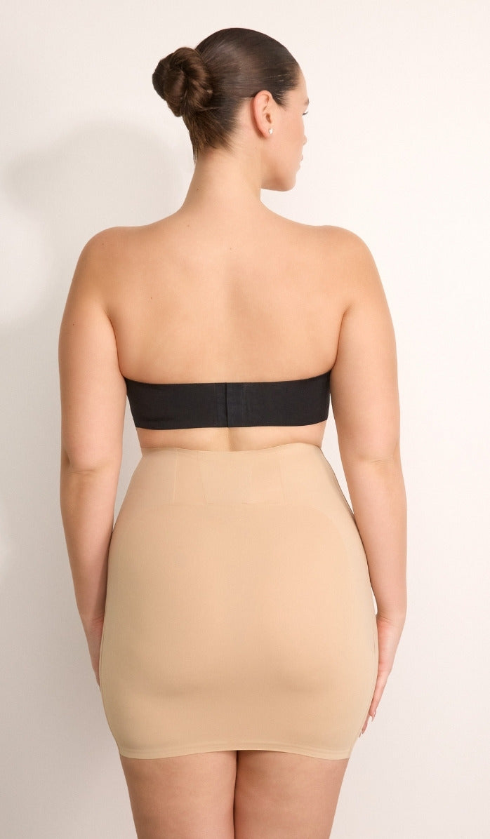 Sculpting Skirt with Built in Brief - Powder