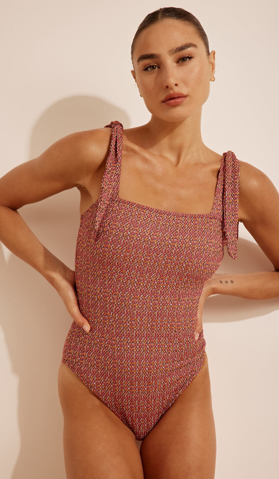 OPRAH One Piece - Multicolored Pink