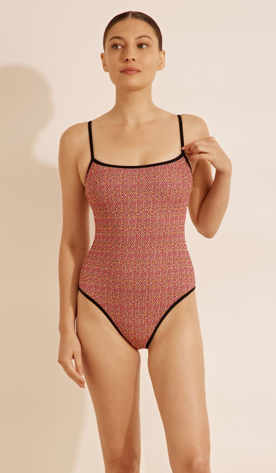 FRANKIE One Piece - Multicolored Pink