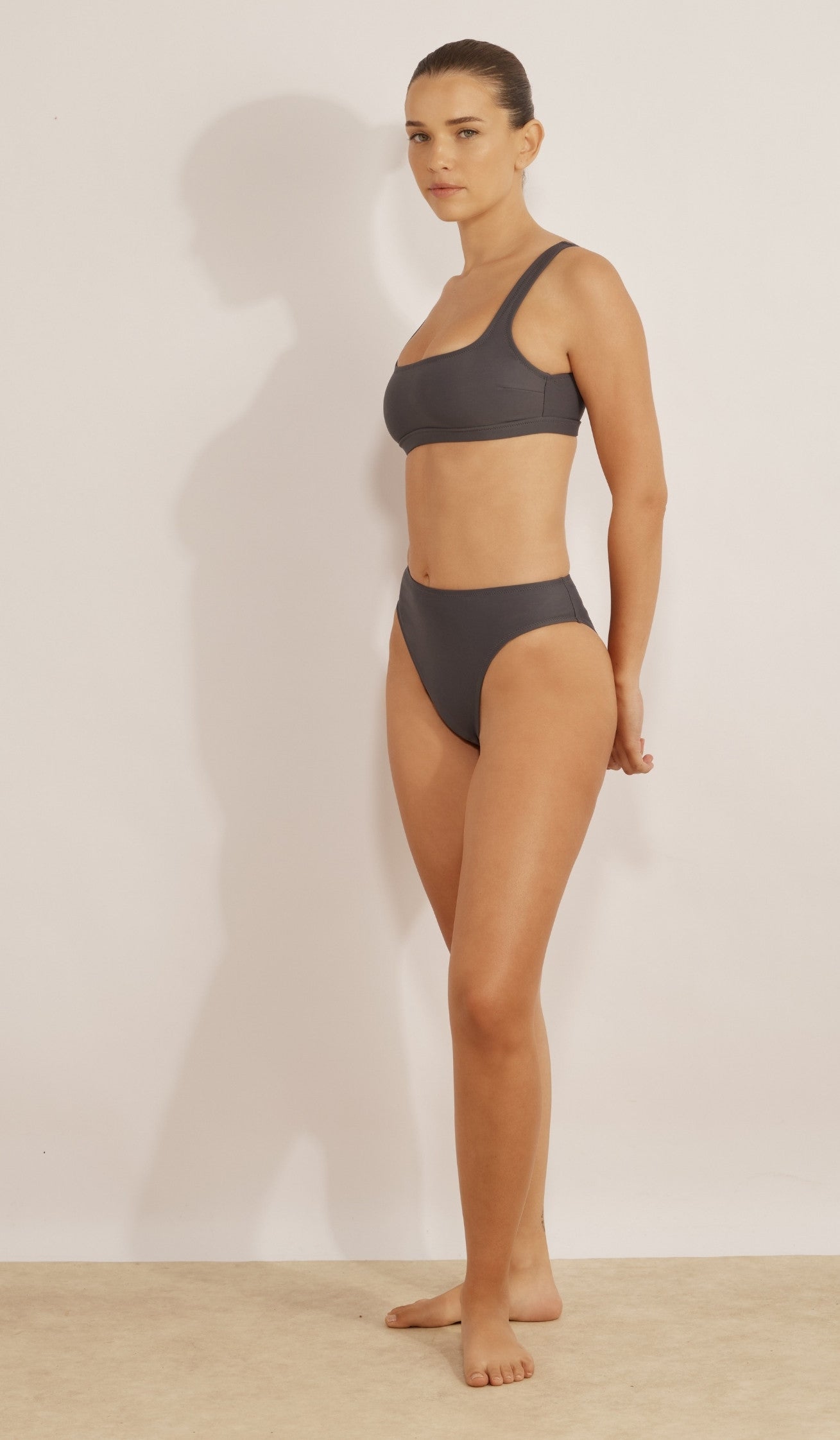 Luna Bikini Bottom - Smoky Blue