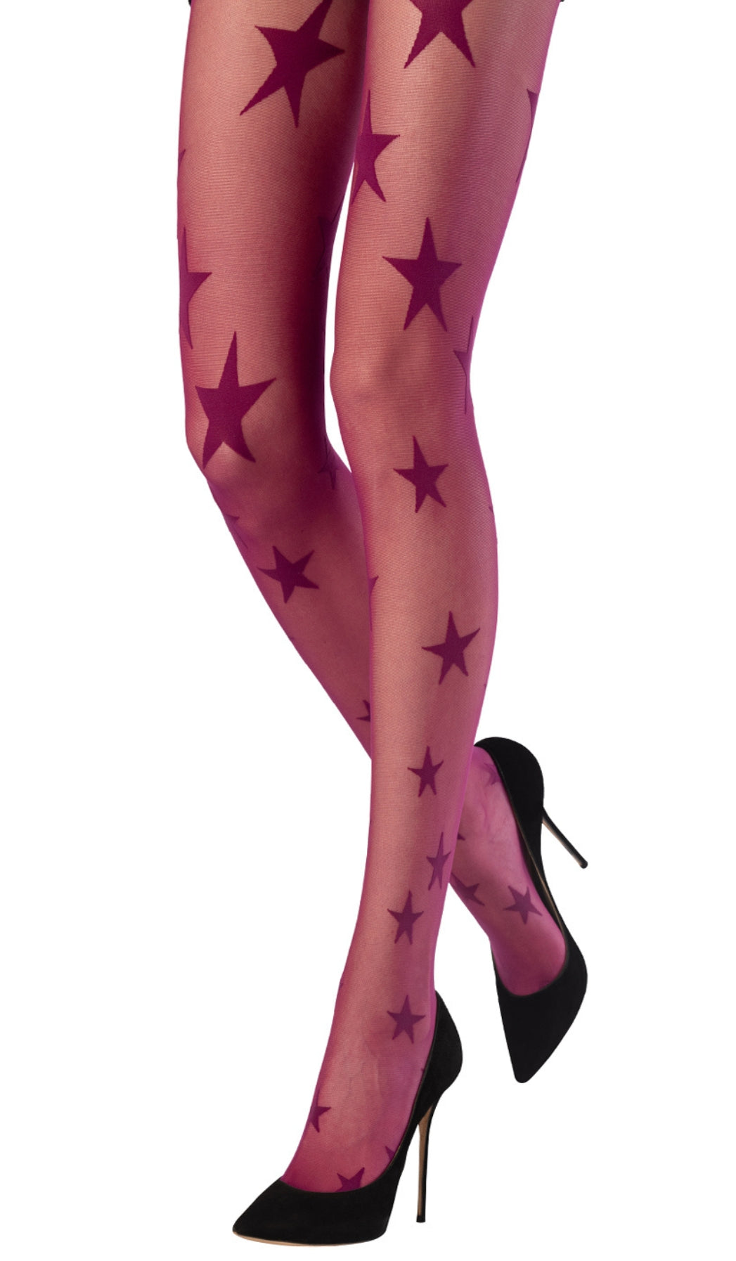 Tights Stars Galaxy purple