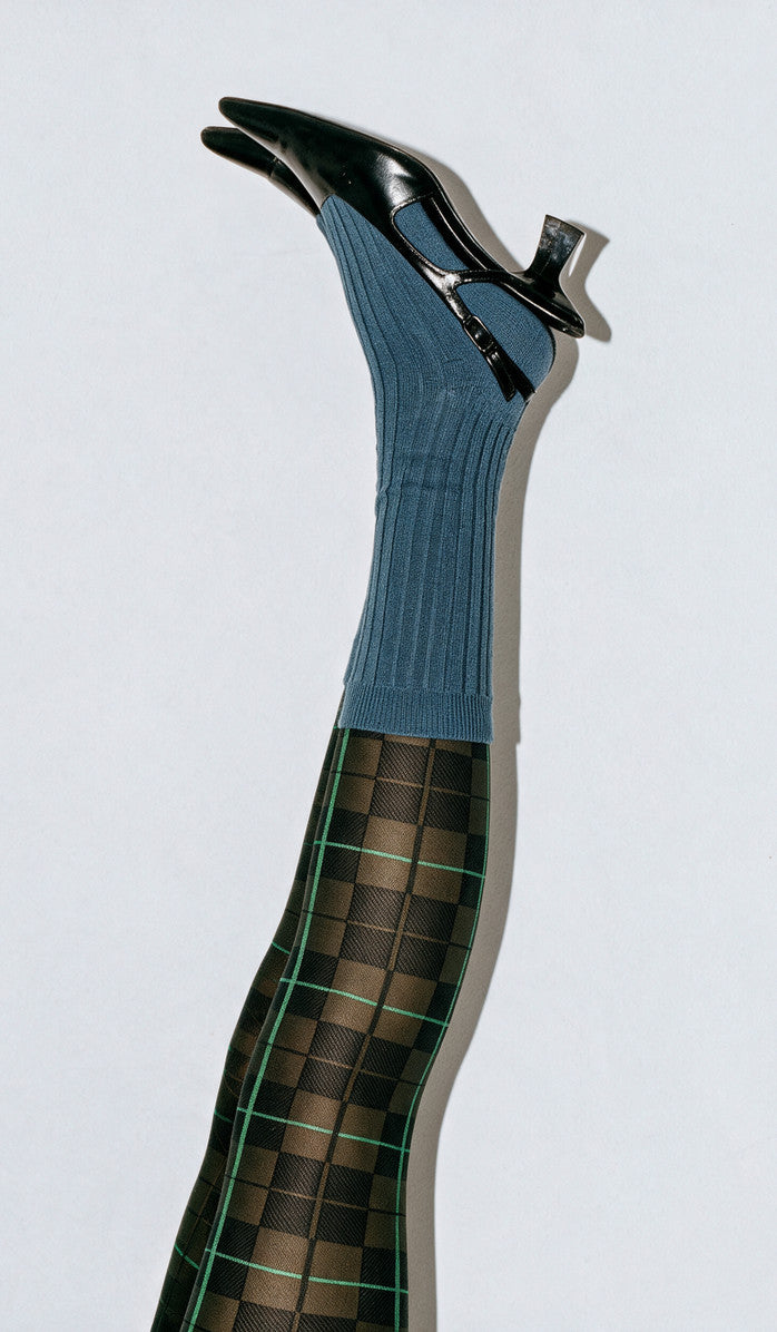 Tartan Tights - Green