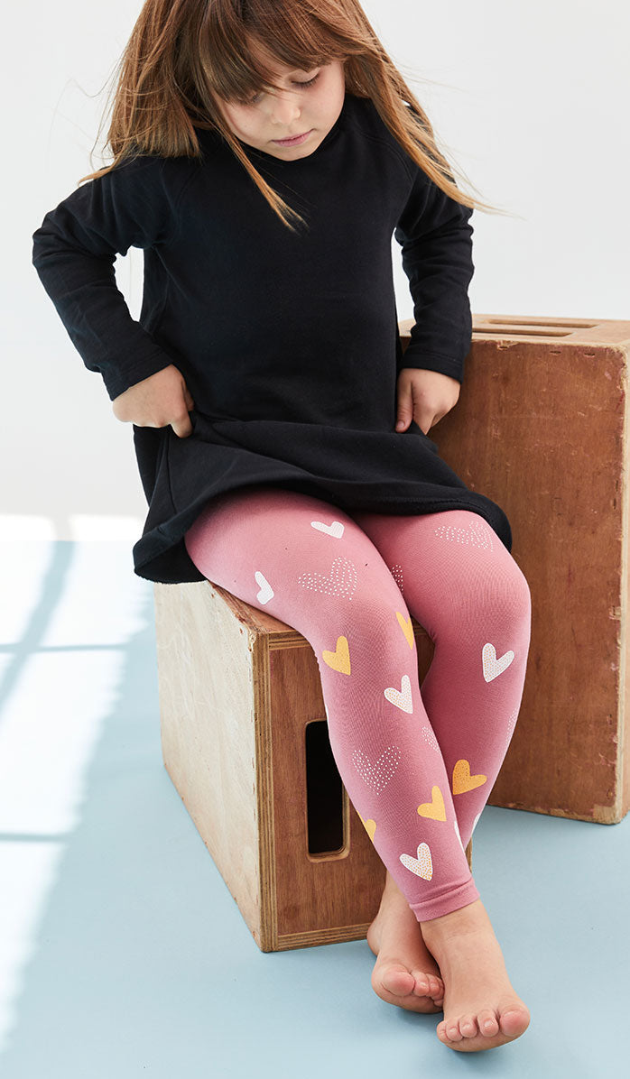 Girls' Sweatshirt Dress - Romy - Black (5)