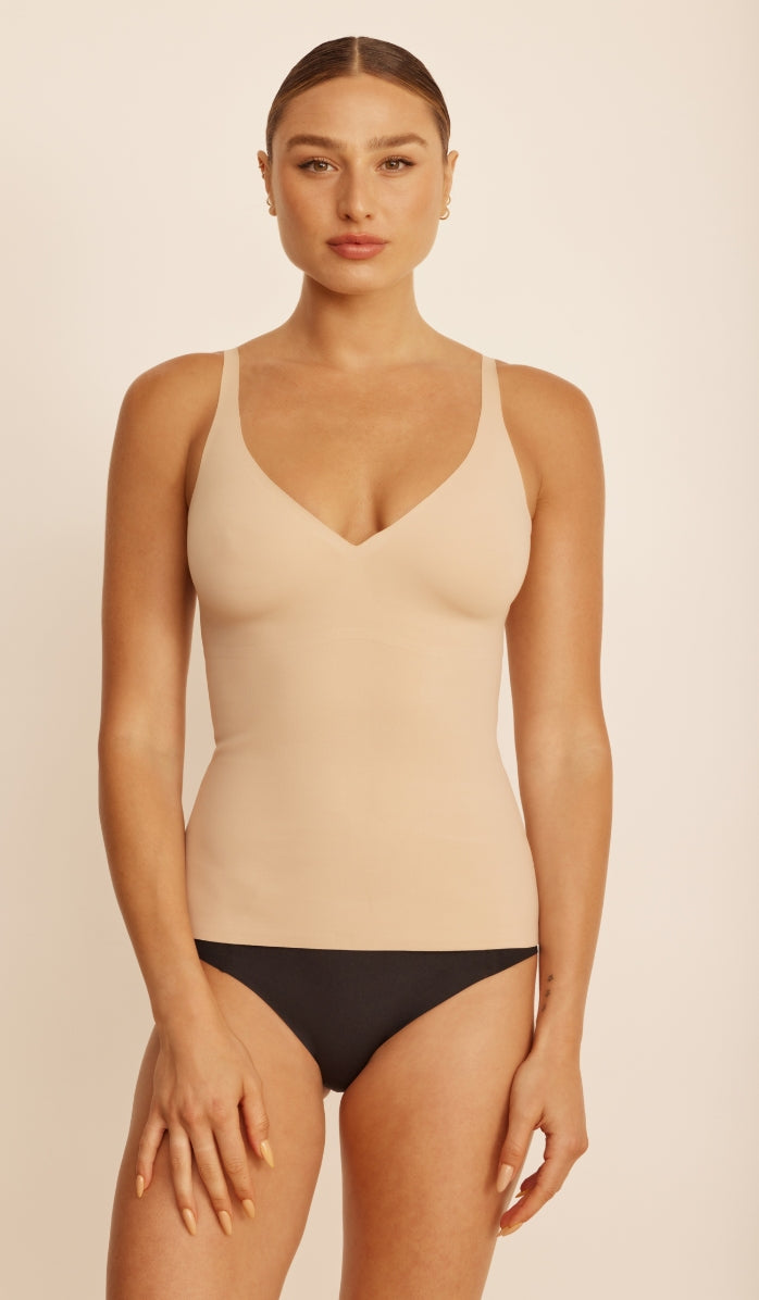 Sculpting Tank Top - Powder
