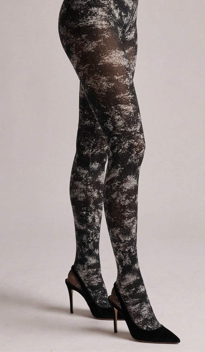 Frosted Tights - Black White