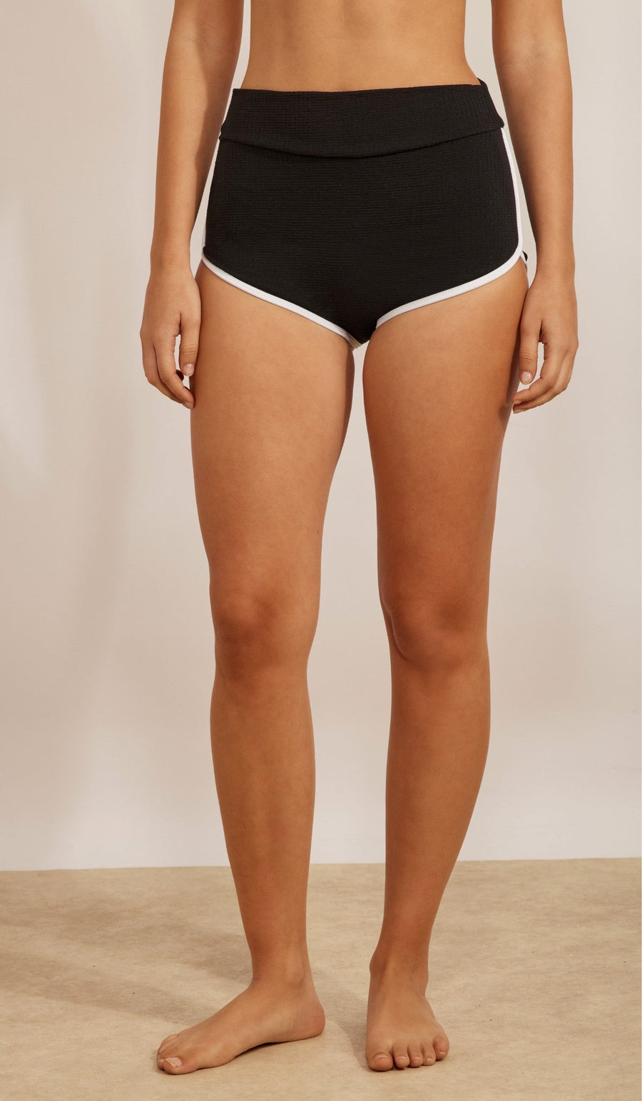 EVE Bikini Bottom - Waffle Black