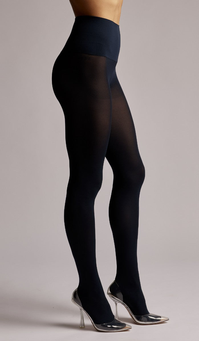 90 DENIER COMFORT TIGHTS - NAVY