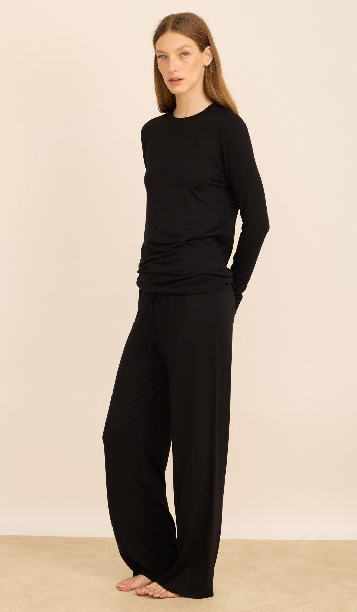 Modal Tee Set - Millie Black