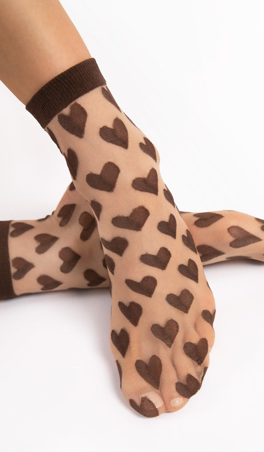 WOMEN'S NYLON SOCKS - BESO BLACK