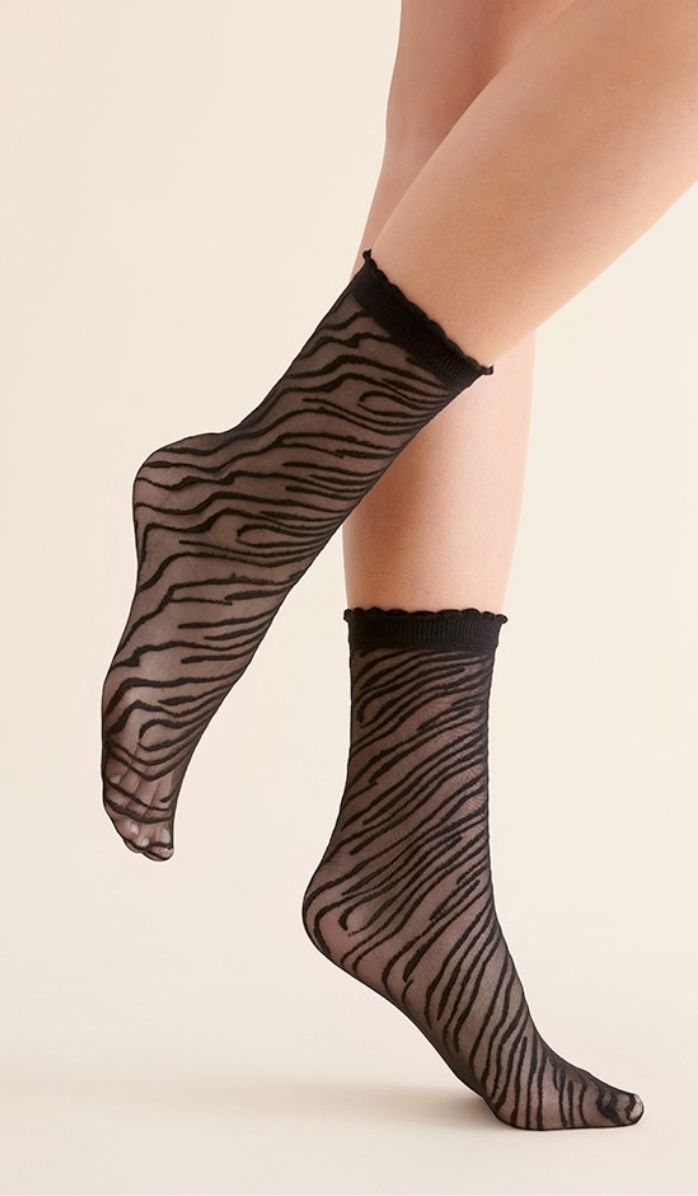 Nylon Socks - Ama Black