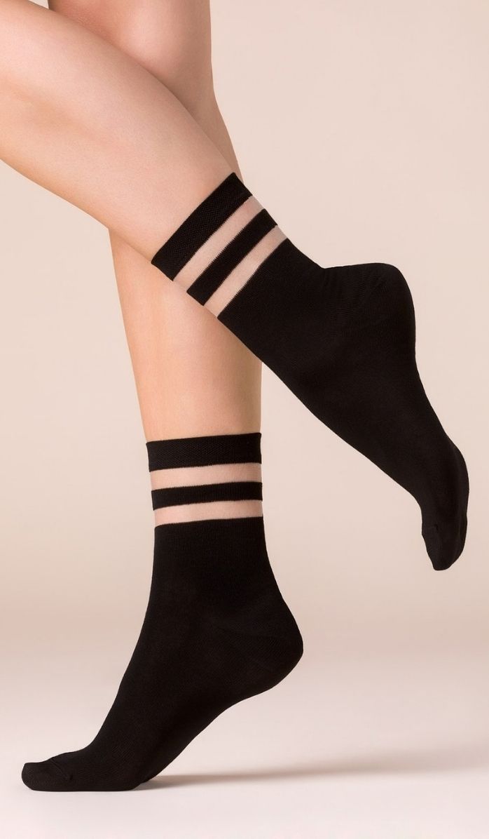 Nylon Socks - Cami Black