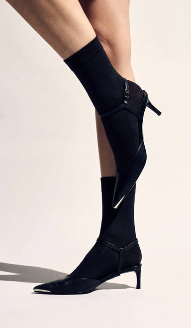 Nylon Socks - Micro Black
