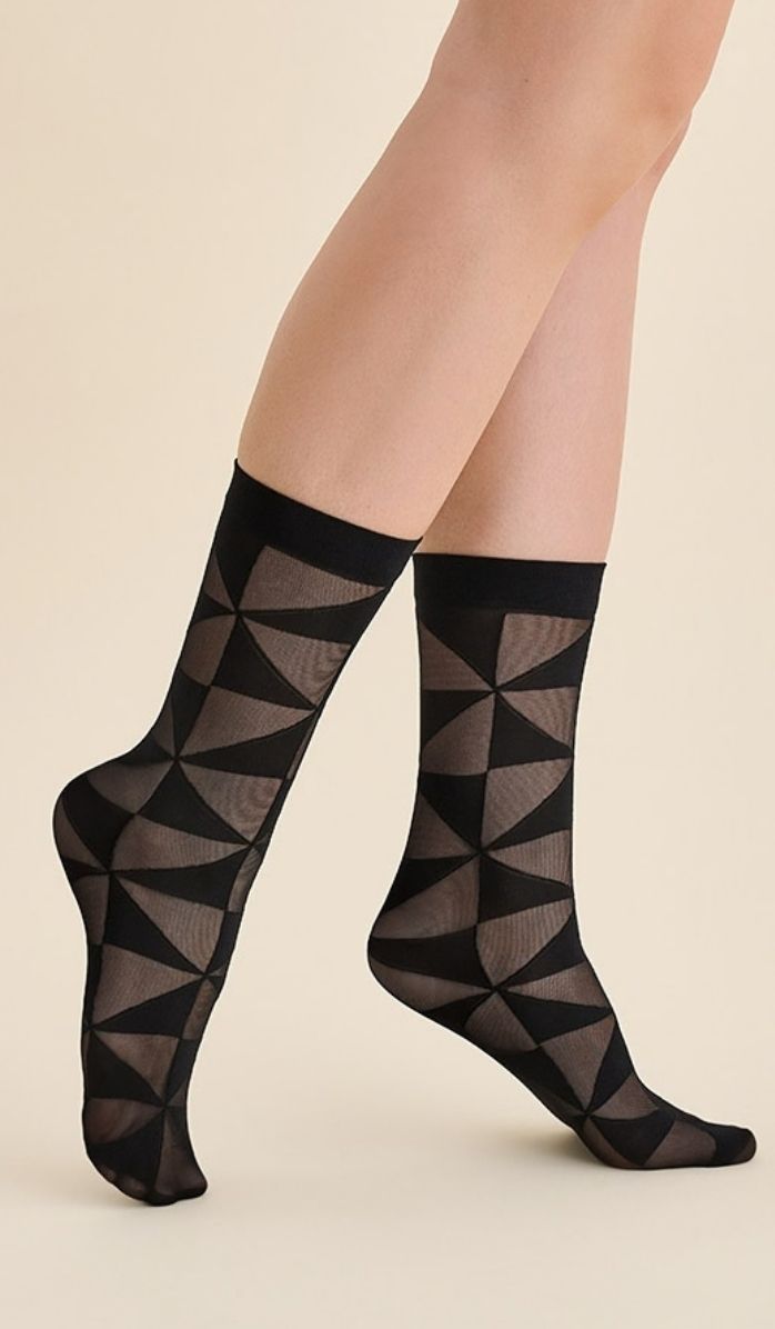 Nylon Socks - Syla Black