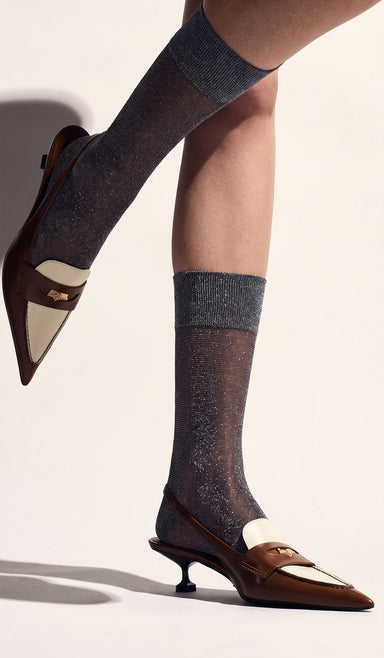 Nylon Socks - Tova Black