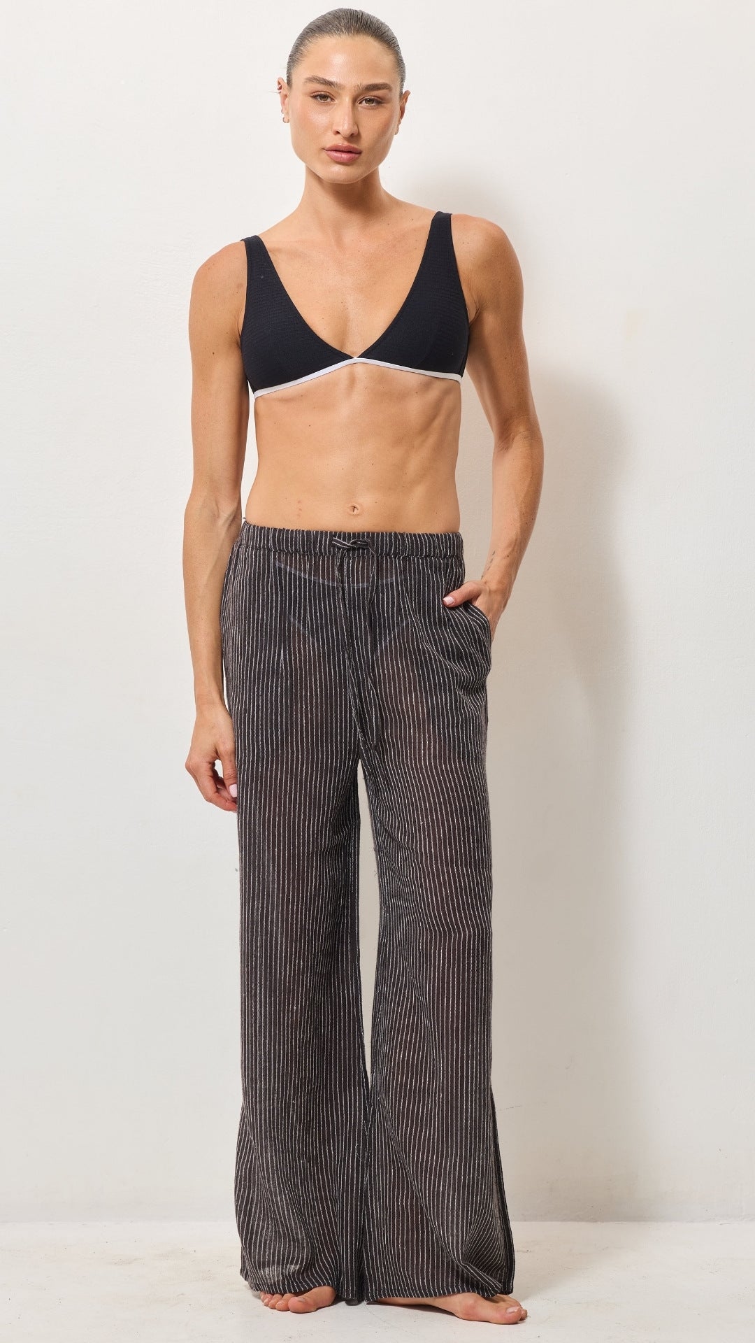 Cotton Pants - Espresso