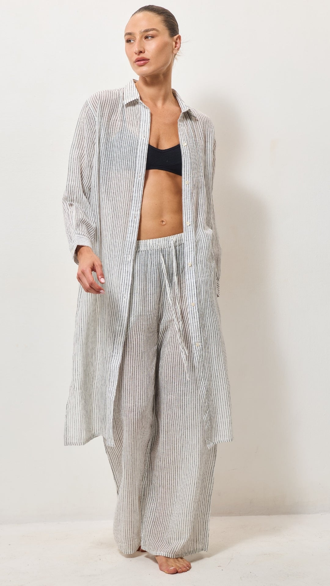 Cotton Pants - Graphite