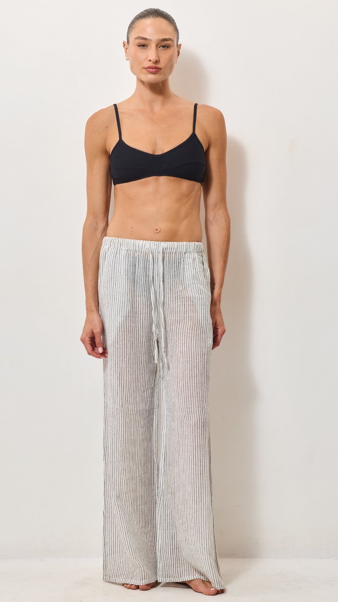 Cotton Pants - Graphite