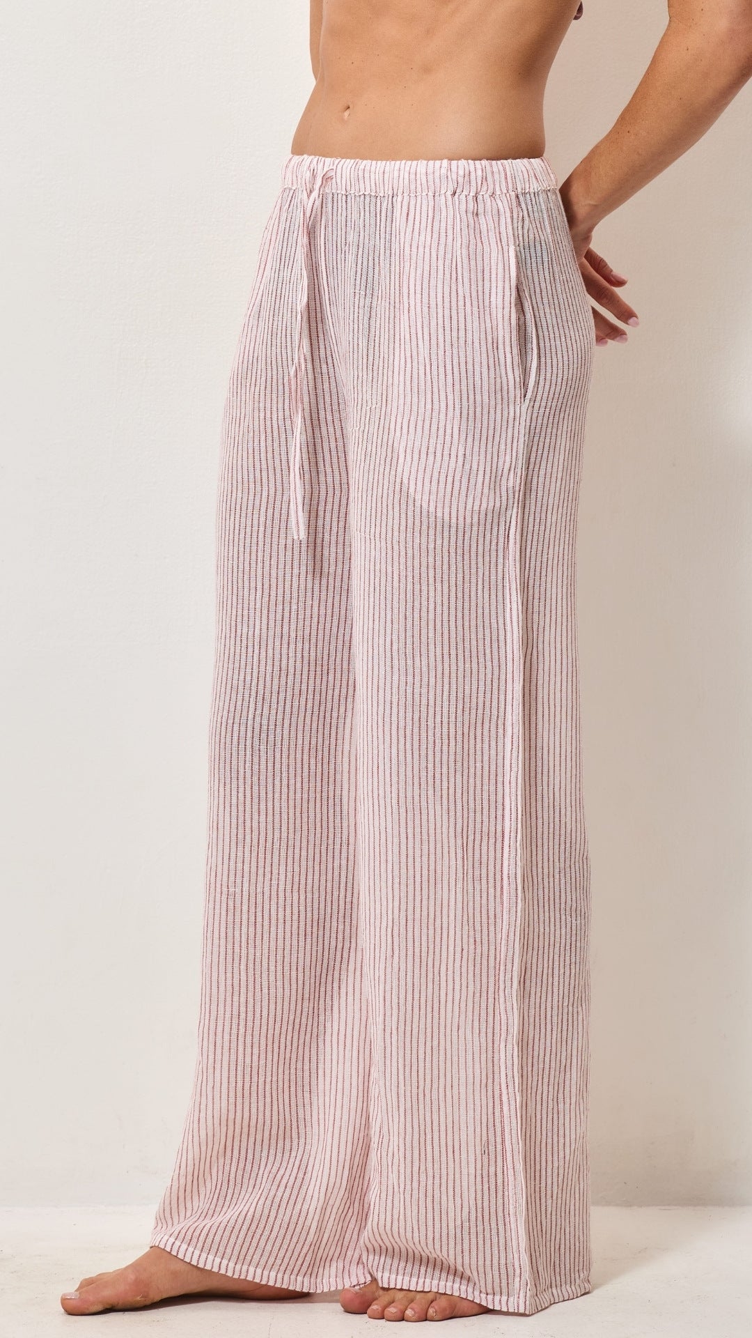 Cotton Pants - Red