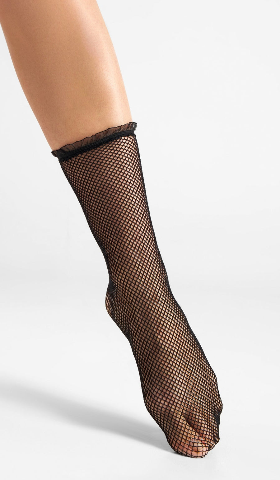 WOMEN'S NYLON SOCKS - BEA BLACK