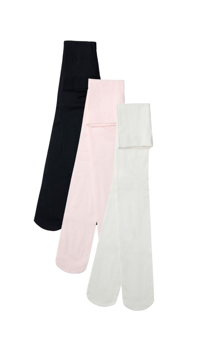 Girls' Basic Tights Set - Mix