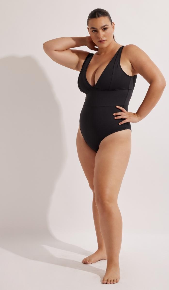 JANE One Piece - Solid Black