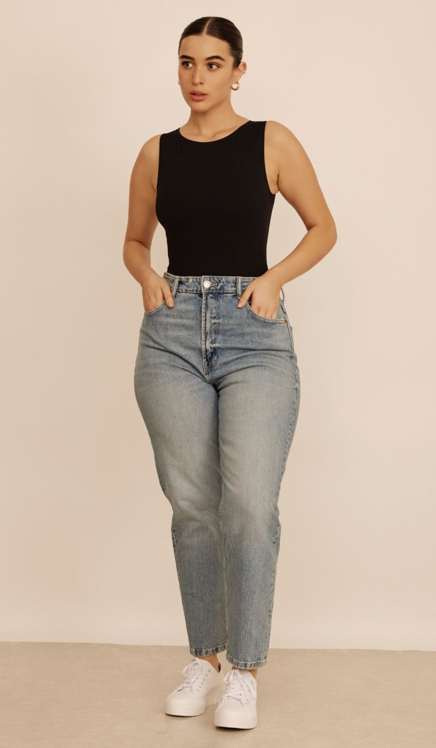 Muscle T bodysuit - black